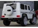 Masinuta electrica pentru copil 3-9 ani Mercedes G65 AMG XXL #Alb